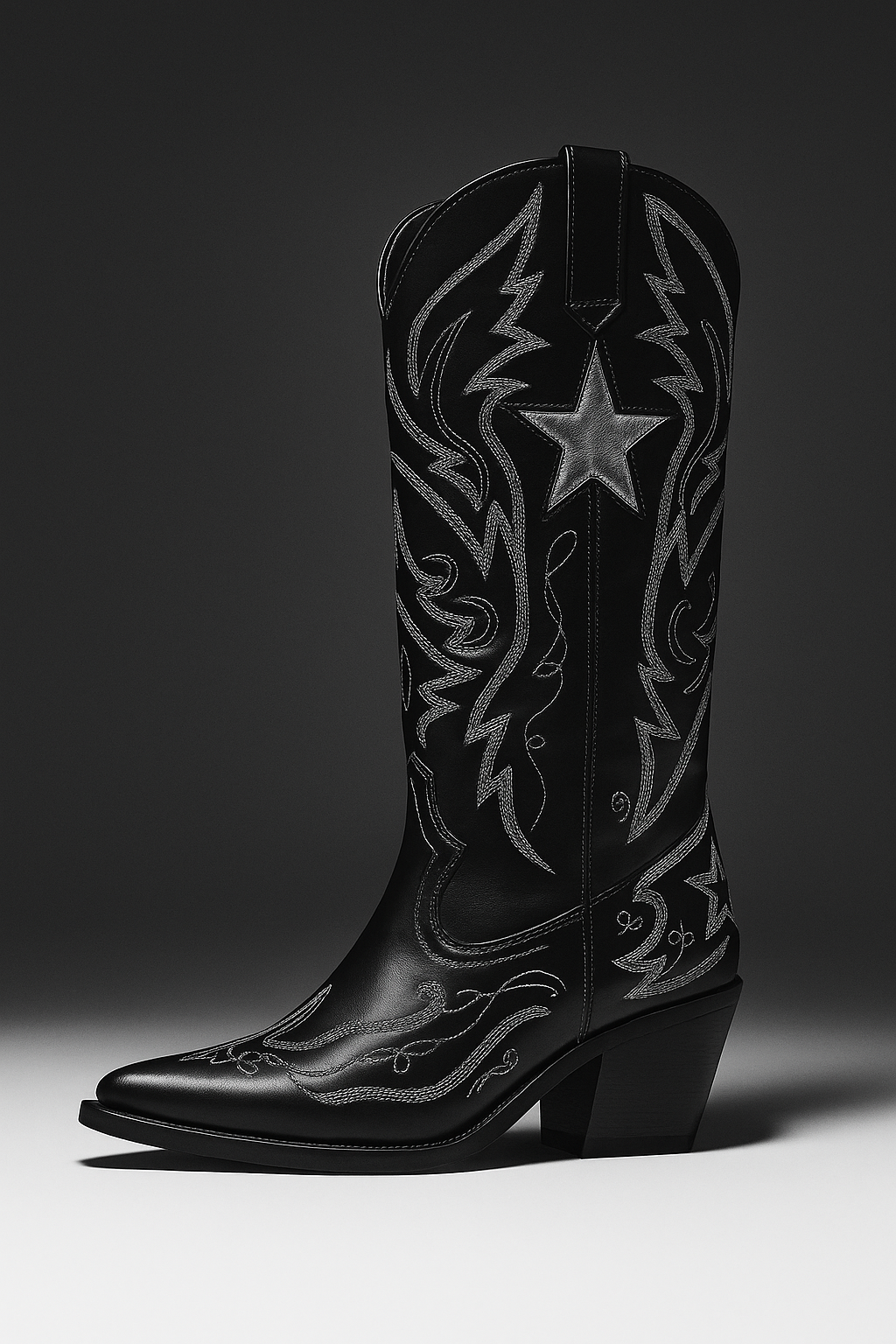 PREVENTA STAR BOOTS BLACK