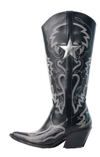 PREVENTA STAR BOOTS BLACK