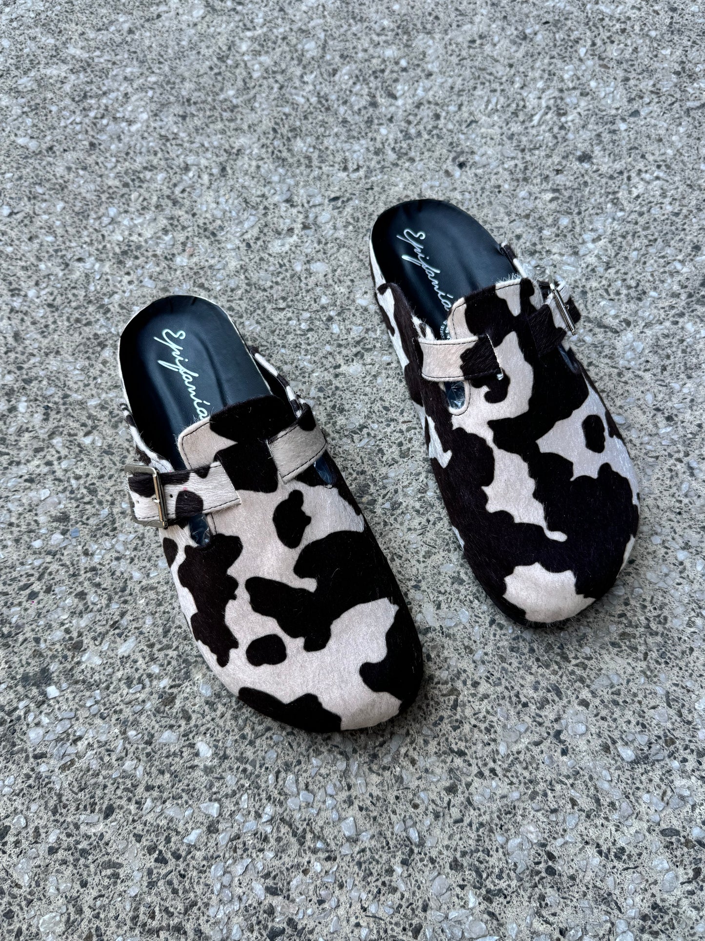 CLOGS VACA NEGRO