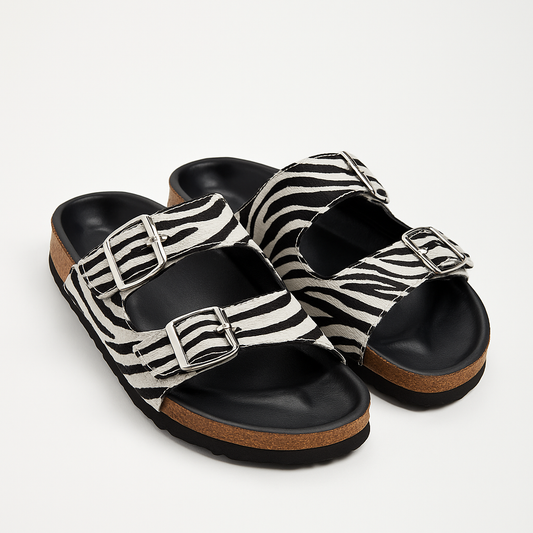 SANDALIAS CEBRA PIEL