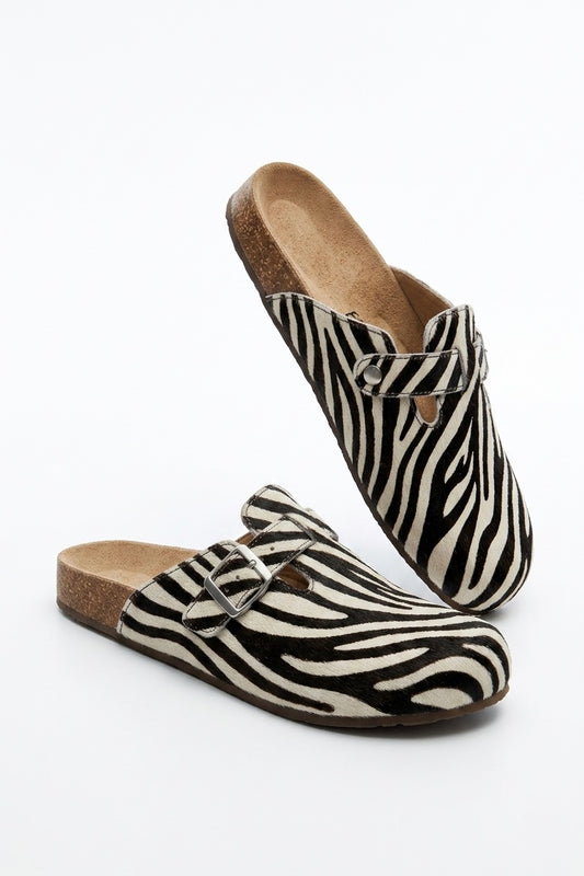 CLOGS CEBRA PIEL