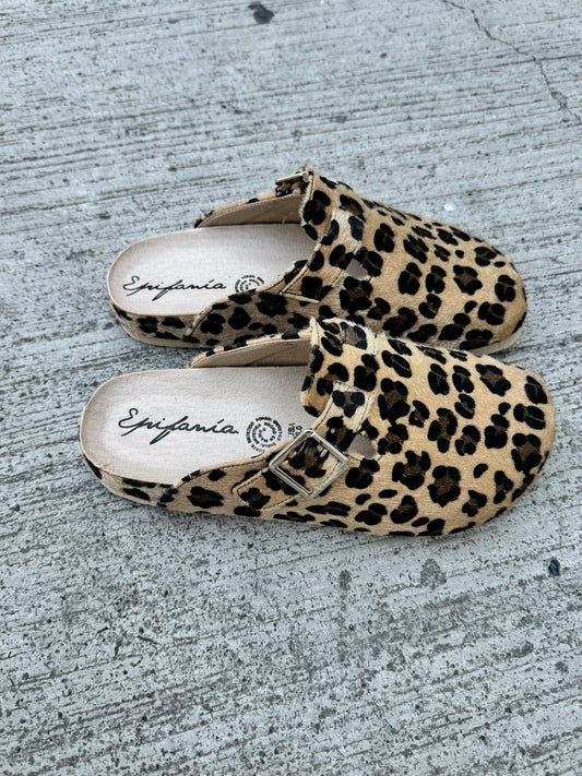 CLOGS LEOPARDO