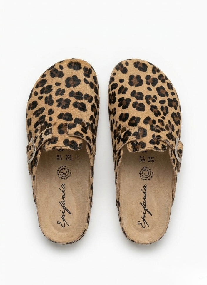 CLOGS LEOPARDO
