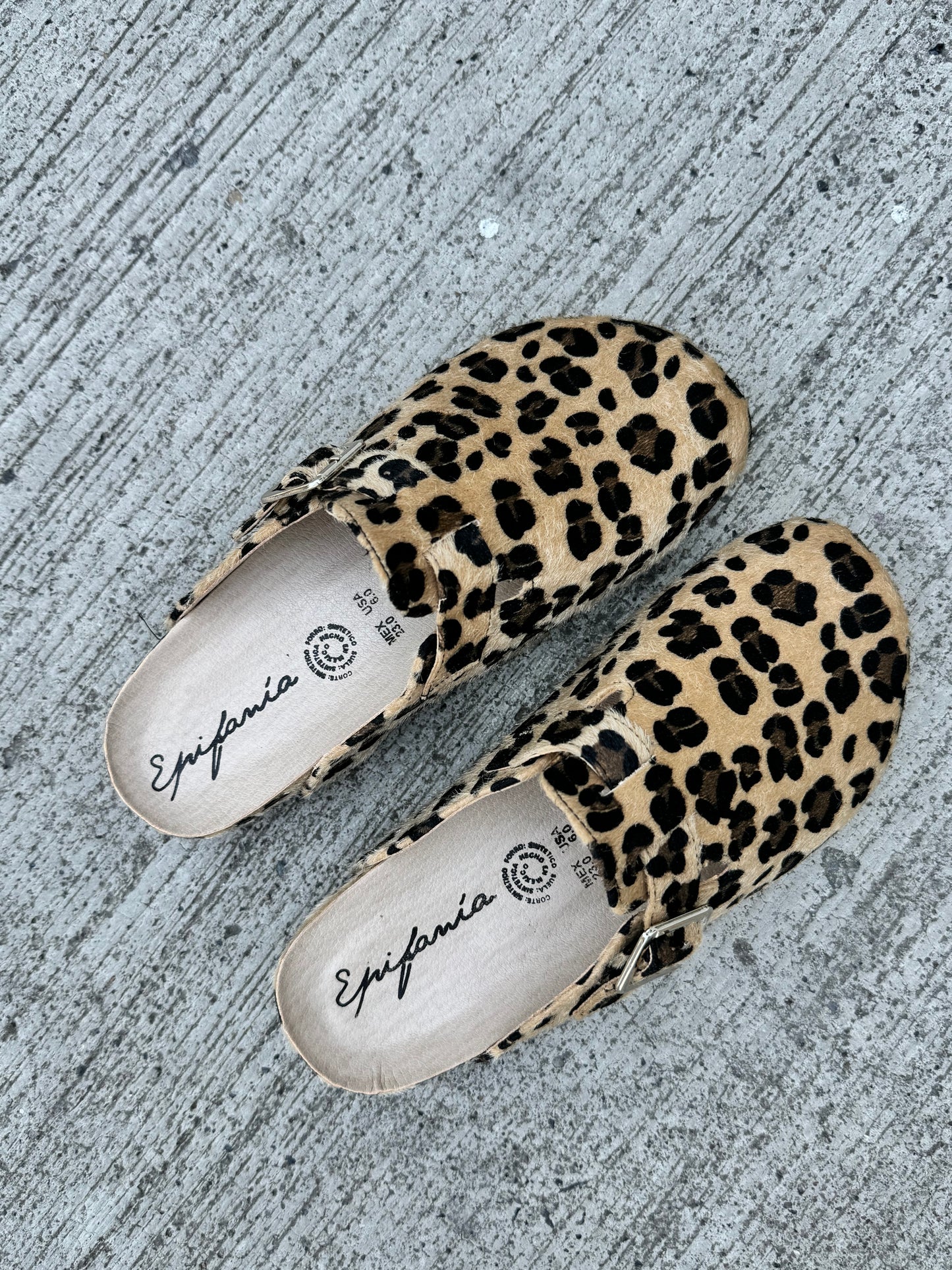 CLOGS LEOPARDO