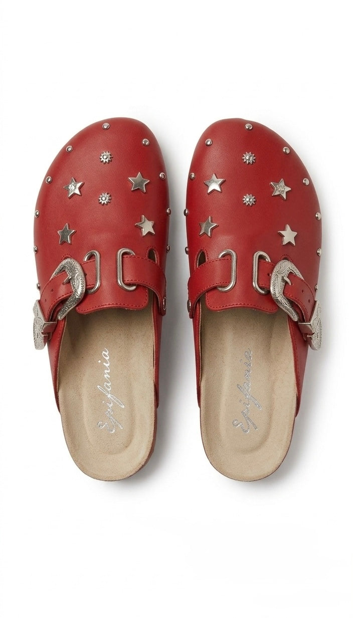 CLOGS ROJOS