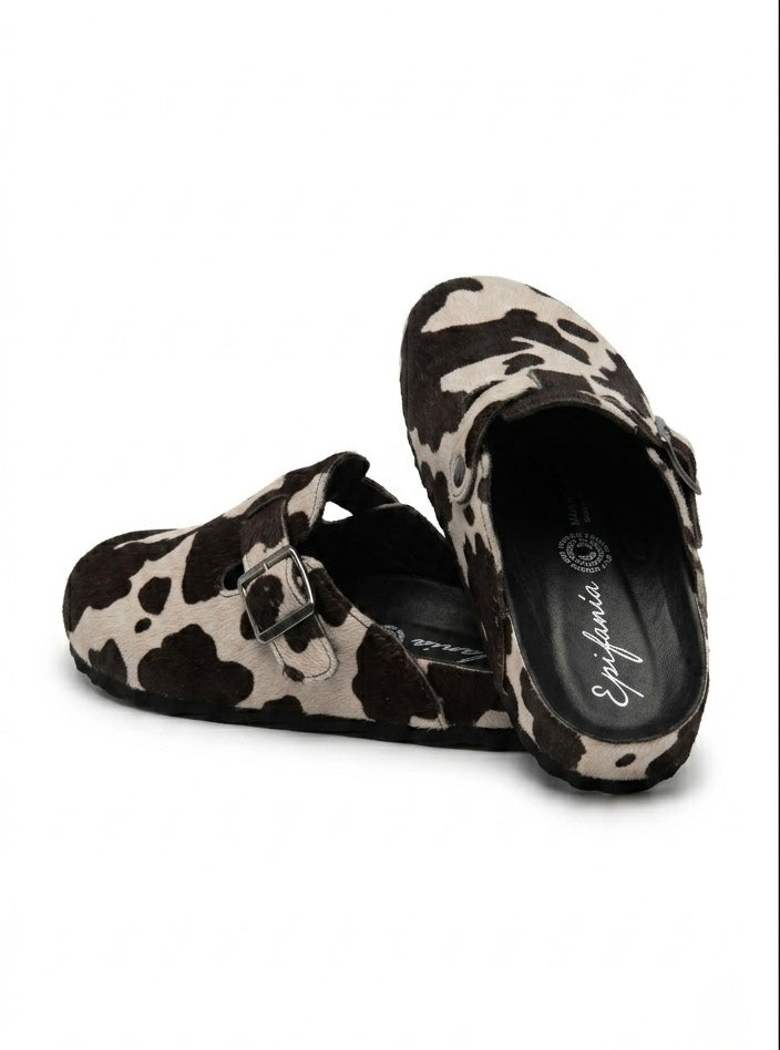 CLOGS VACA NEGRO