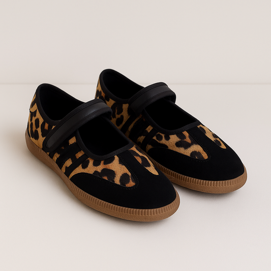 Flats cora leopardo