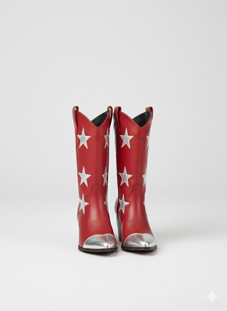 Cowboy star red