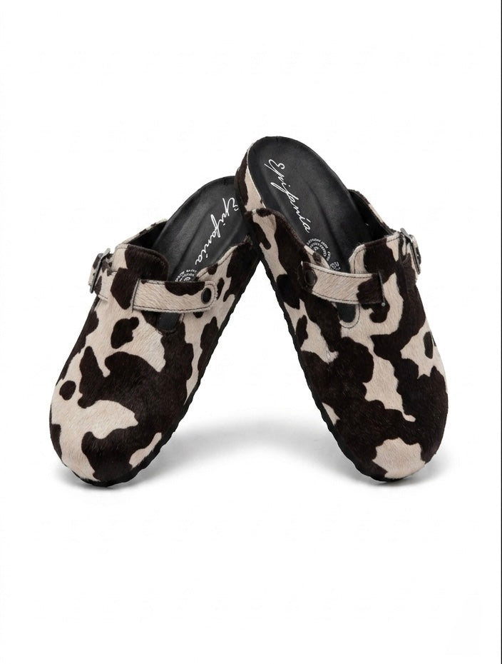 CLOGS VACA NEGRO