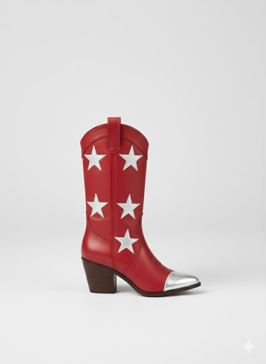 Cowboy star red