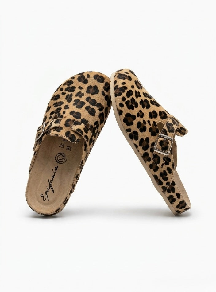 CLOGS LEOPARDO
