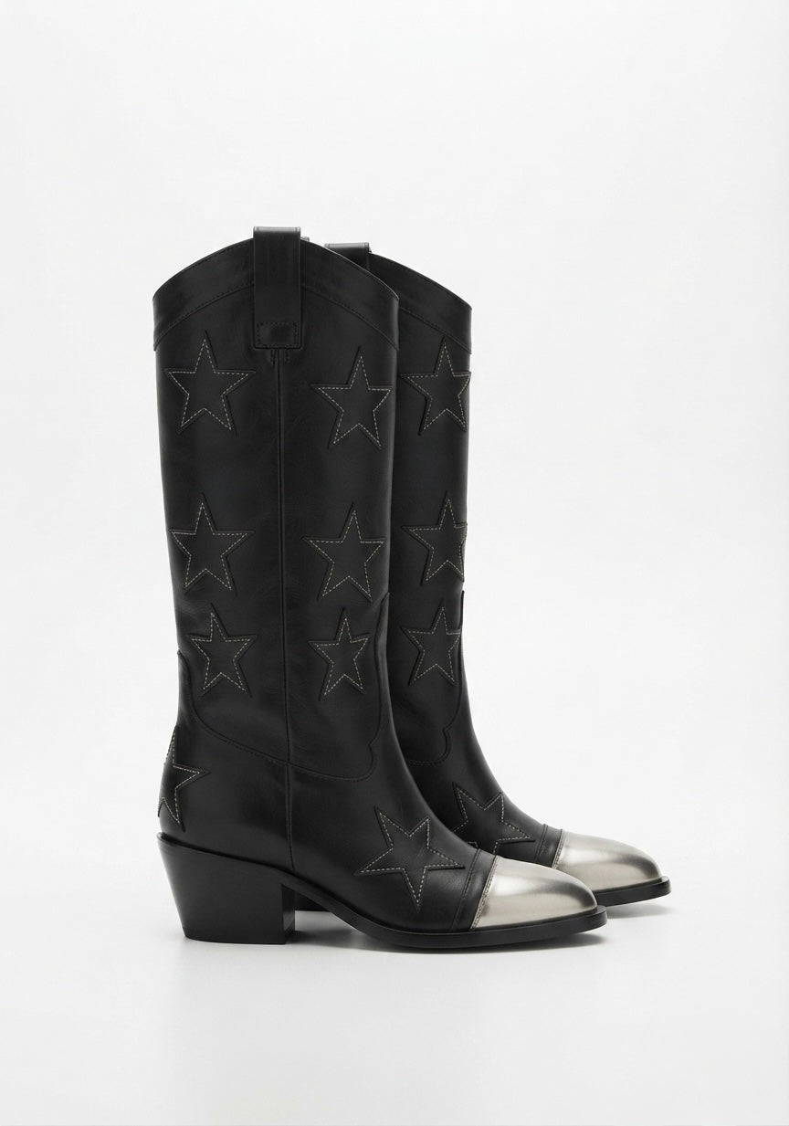Cowboy star total black